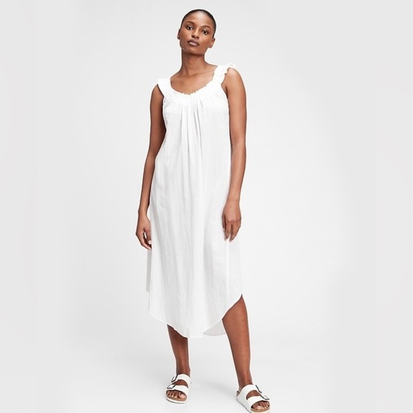 GAP Dreamwell Crinkle Dress - Picture 1 of 8